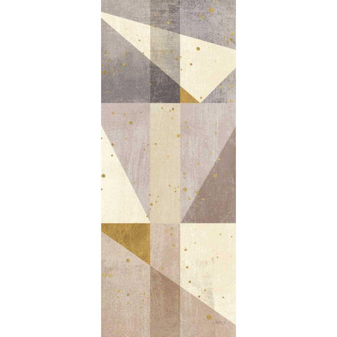 Framework II Gold Ornate Wood Framed Art Print with Double Matting by Charron, Veronique