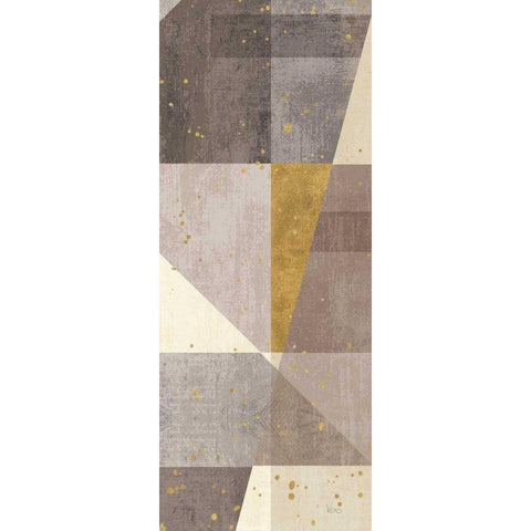 Framework III White Modern Wood Framed Art Print by Charron, Veronique