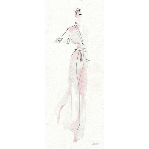 La Fashion IV White Modern Wood Framed Art Print by Tavoletti, Anne