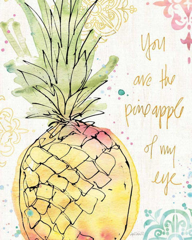 Palm Passion VIII Black Ornate Wood Framed Art Print with Double Matting by Tavoletti, Anne