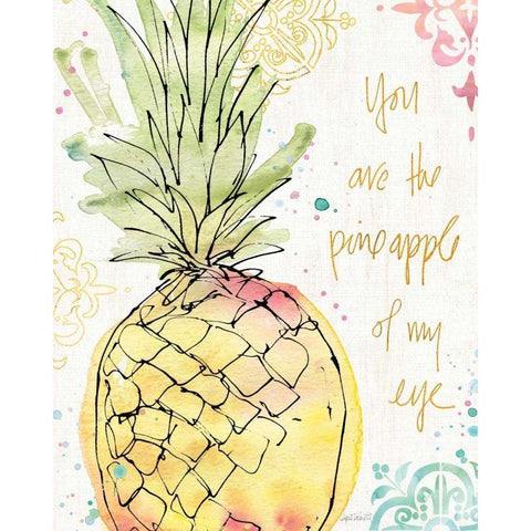 Palm Passion VIII White Modern Wood Framed Art Print by Tavoletti, Anne