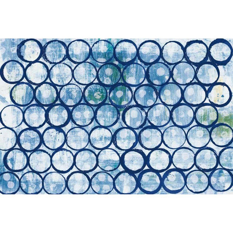 Eclipse I White Modern Wood Framed Art Print by Averinos, Melissa