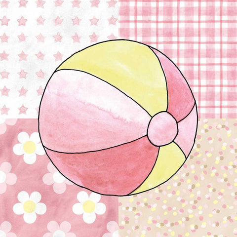 Coastal Baby VIII Black Modern Wood Framed Art Print with Double Matting by Grove, Beth