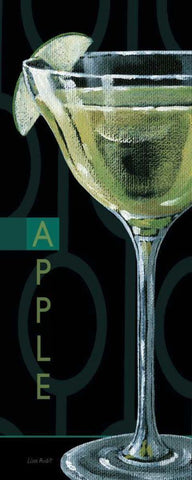 Its 5 PM III White Modern Wood Framed Art Print with Double Matting by Audit, Lisa