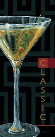 Its 5 PM IV White Modern Wood Framed Art Print with Double Matting by Audit, Lisa