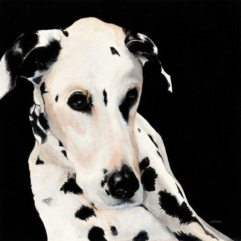 Smokey White Modern Wood Framed Art Print with Double Matting by Ducklow, Patsy