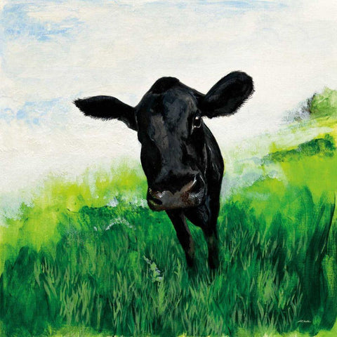 Farm Team II Black Modern Wood Framed Art Print by Ducklow, Patsy