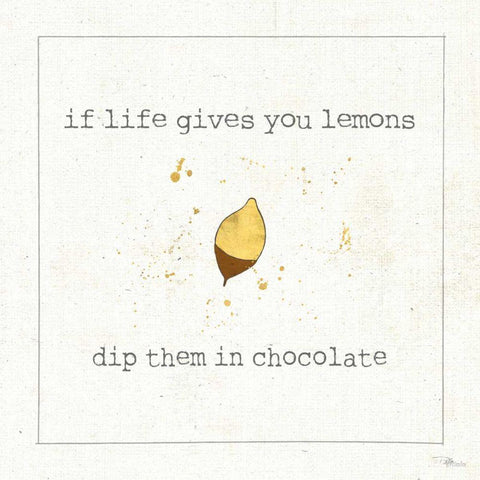 Calorie Cuties III Gold Ornate Wood Framed Art Print with Double Matting by Pela Studio