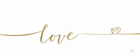 Underlined Thoughts I White Modern Wood Framed Art Print with Double Matting by Charron, Veronique