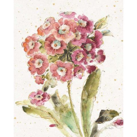 Country Bloom II Black Modern Wood Framed Art Print by Audit, Lisa