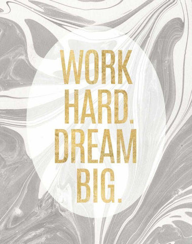 Lets Go for the Gold II White Modern Wood Framed Art Print with Double Matting by Wild Apple Portfolio