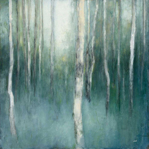 Forest Dream White Modern Wood Framed Art Print by Purinton, Julia