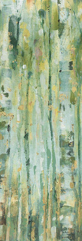 The Forest VII Black Ornate Wood Framed Art Print with Double Matting by Audit, Audit