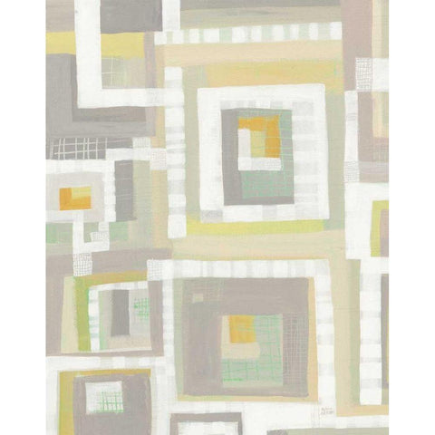 Harbor Windows VII Gold Ornate Wood Framed Art Print with Double Matting by Averinos, Melissa