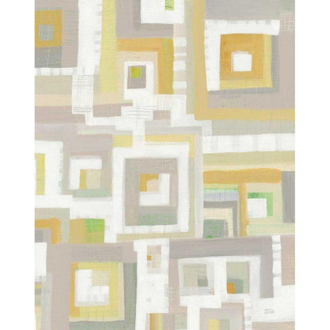 Harbor Windows VIII Gold Ornate Wood Framed Art Print with Double Matting by Averinos, Melissa