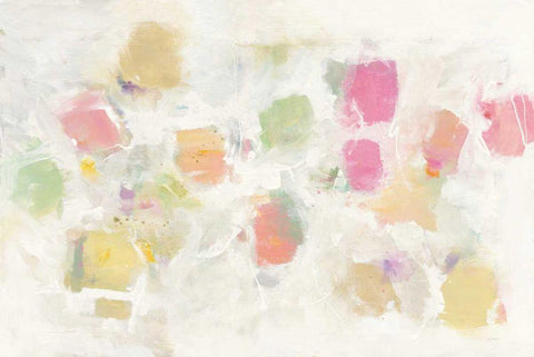 Levitation White Modern Wood Framed Art Print with Double Matting by Schick, Mike