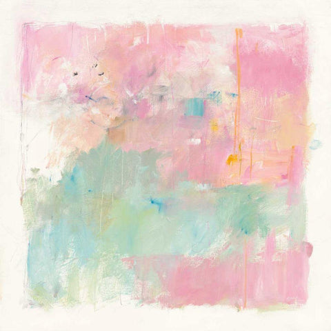 At Loose Ends White Modern Wood Framed Art Print with Double Matting by Schick, Mike