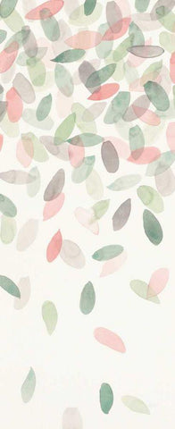 Spring Cascade IV Black Ornate Wood Framed Art Print with Double Matting by Marshall, Laura