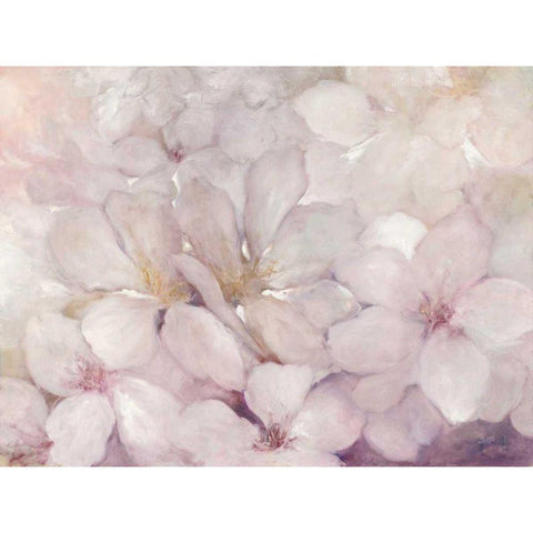 Apple Blossoms White Modern Wood Framed Art Print by Purinton, Julia