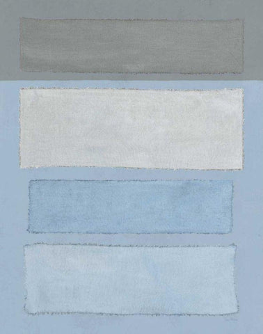 Painted Weaving I FB White Modern Wood Framed Art Print with Double Matting by Rhue, Piper