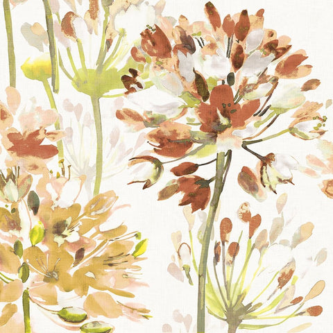 Neutral Medley V White Modern Wood Framed Art Print with Double Matting by Portfolio, Wild Apple