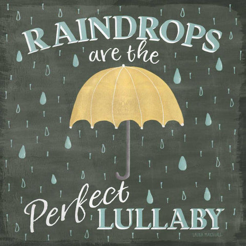 Smitten With Spring IV Black Modern Wood Framed Art Print by Marshall, Laura