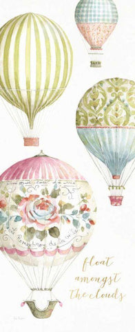 Beautiful Romance XII White Modern Wood Framed Art Print with Double Matting by Audit, Lisa