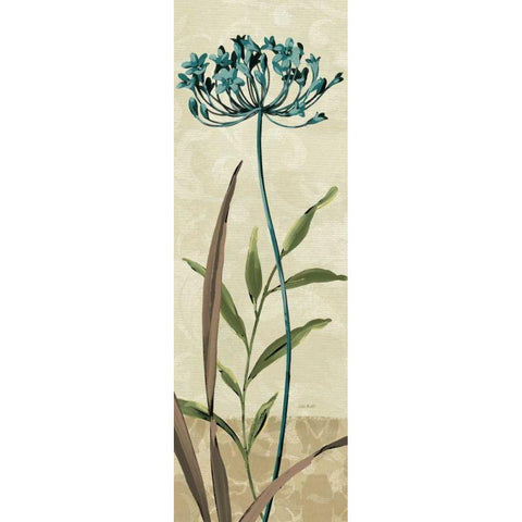 Growing I Black Modern Wood Framed Art Print with Double Matting by Audit, Lisa