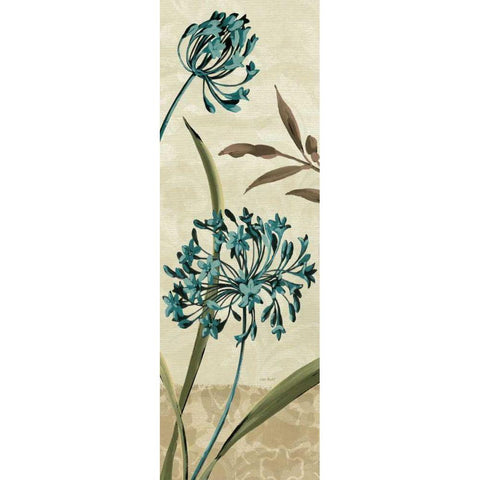 Growing II Black Modern Wood Framed Art Print with Double Matting by Audit, Lisa