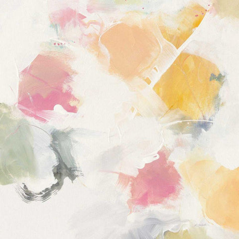 Ideas Held Aloft III White Modern Wood Framed Art Print with Double Matting by Schick, Mike