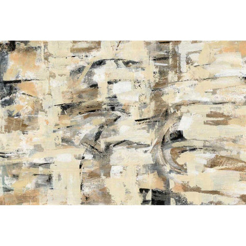 Tone on Tone White Modern Wood Framed Art Print by Vassileva, Silvia