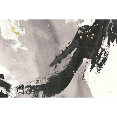 Galaxy II Crop Black Modern Wood Framed Art Print by Paschke, Chris