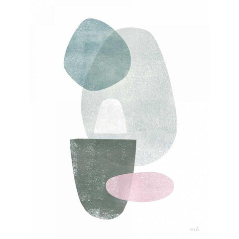 Dream I White Modern Wood Framed Art Print by Hershey, Moira