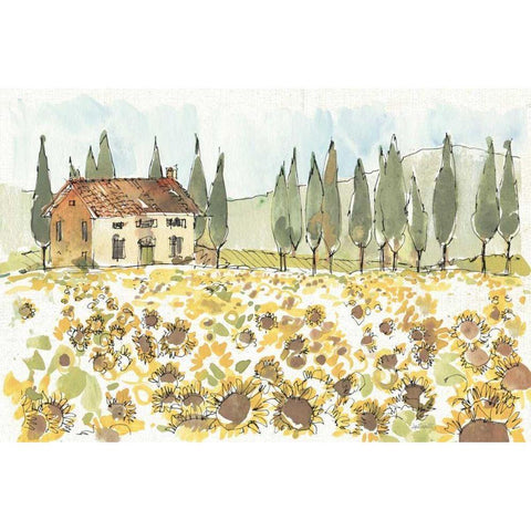 Tuscan Elegance I White Modern Wood Framed Art Print by Tavoletti, Anne