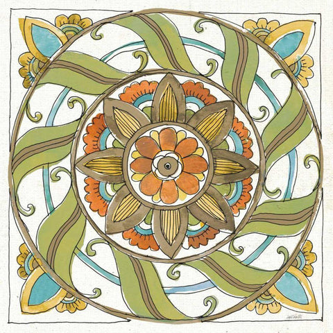 Tuscan Elegance X White Modern Wood Framed Art Print with Double Matting by Tavoletti, Anne