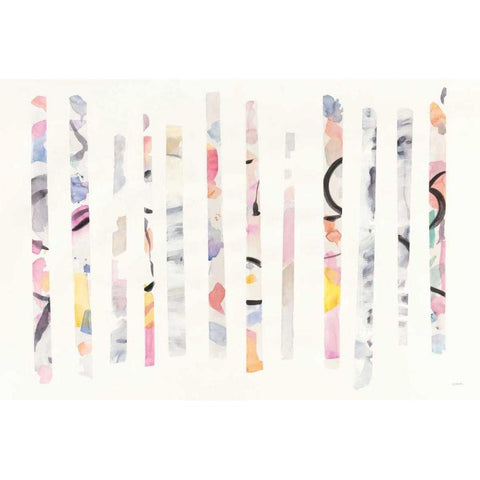 Candy Bars Black Modern Wood Framed Art Print by Schick, Mike