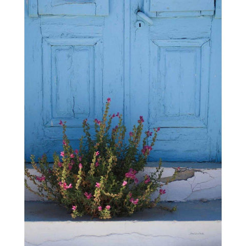 Santorini I Crop Black Modern Wood Framed Art Print by Miller, Sara Zieve