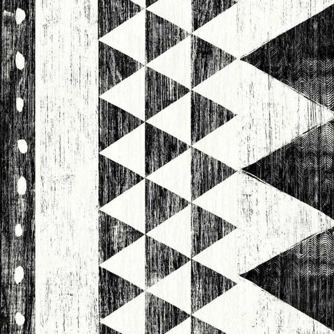Patterns of the Savanna I No Gray BW White Modern Wood Framed Art Print by Hershey, Moira