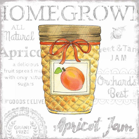 Canning Kitchen IV Black Modern Wood Framed Art Print with Double Matting by Grove, Beth