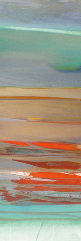 Layers II Black Ornate Wood Framed Art Print with Double Matting by Maye, Jo