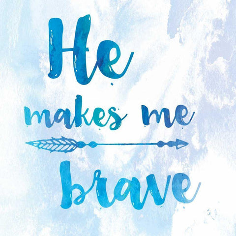 Words of Faith III Black Modern Wood Framed Art Print by Adams, Sarah