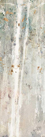 A Woodland Walk VI White Modern Wood Framed Art Print with Double Matting by Audit, Lisa