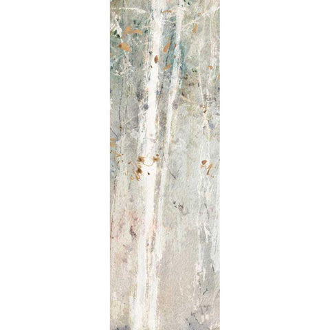 A Woodland Walk VI Black Modern Wood Framed Art Print with Double Matting by Audit, Lisa