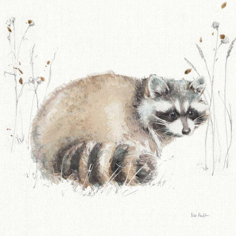 A Woodland Walk X White Modern Wood Framed Art Print with Double Matting by Audit, Lisa