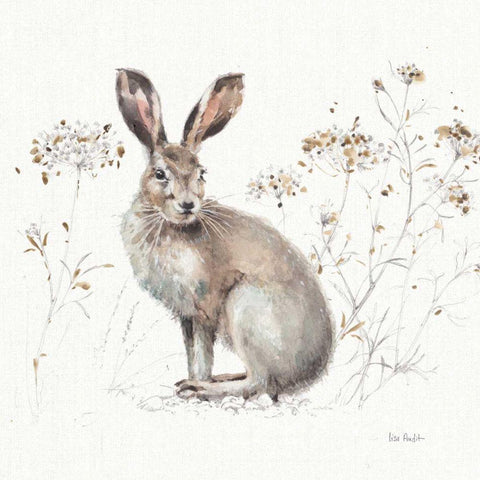 A Woodland Walk XIII Black Ornate Wood Framed Art Print with Double Matting by Audit, Lisa