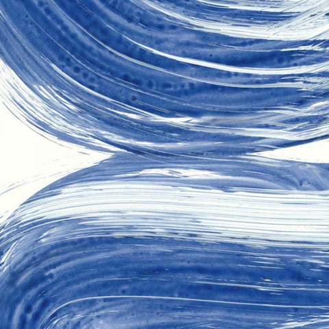 Swirl II Black Modern Wood Framed Art Print by Rhue, Piper