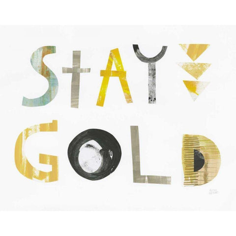 Sweet Sentiments IV Gold Ornate Wood Framed Art Print with Double Matting by Averinos, Melissa