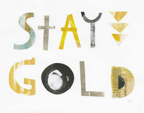 Sweet Sentiments IV White Modern Wood Framed Art Print with Double Matting by Averinos, Melissa