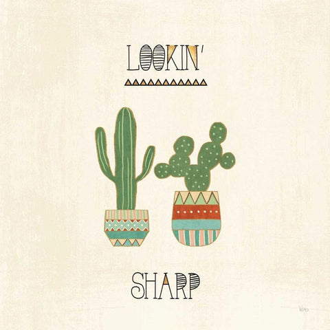 Southwest Geo IX Black Modern Wood Framed Art Print by Charron, Veronique