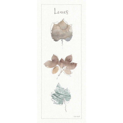 A Woodland Walk XVI White Modern Wood Framed Art Print by Audit, Lisa